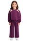 Malwee Kids - Conjunto Flores com Pompom Malva - variação: Malva