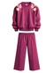 Malwee Kids - Conjunto Flores com Pompom Malva - variação: Rosa