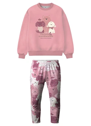 Malwee Kids - Conjunto Fofas & Estilosas Rosa Claro - MALWEE KIDS