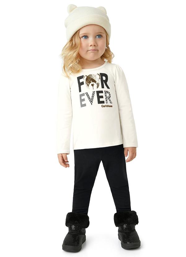 Carinhoso - Conjunto Forever Menina Bege