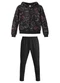 Malwee Kids - Conjunto Floral Marrom - variação: Preto