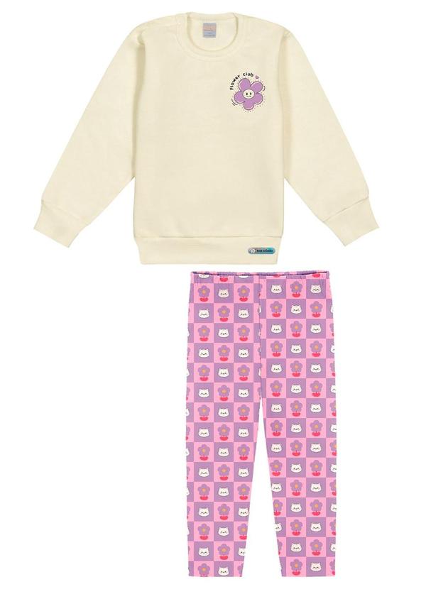 Abrange - Conjunto Groovy Blusão e Calça Natural 4