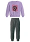 Malwee Kids - Conjunto Love Funny Days Rosê - variação: Lavanda