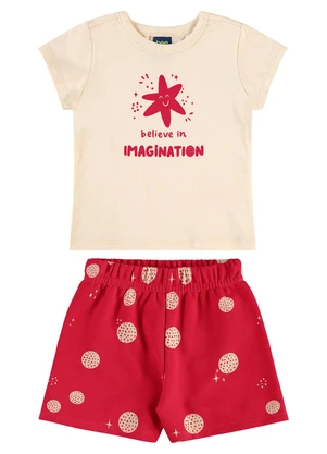 Bee Loop - Conjunto Imagination para Menina Bege - BEE LOOP