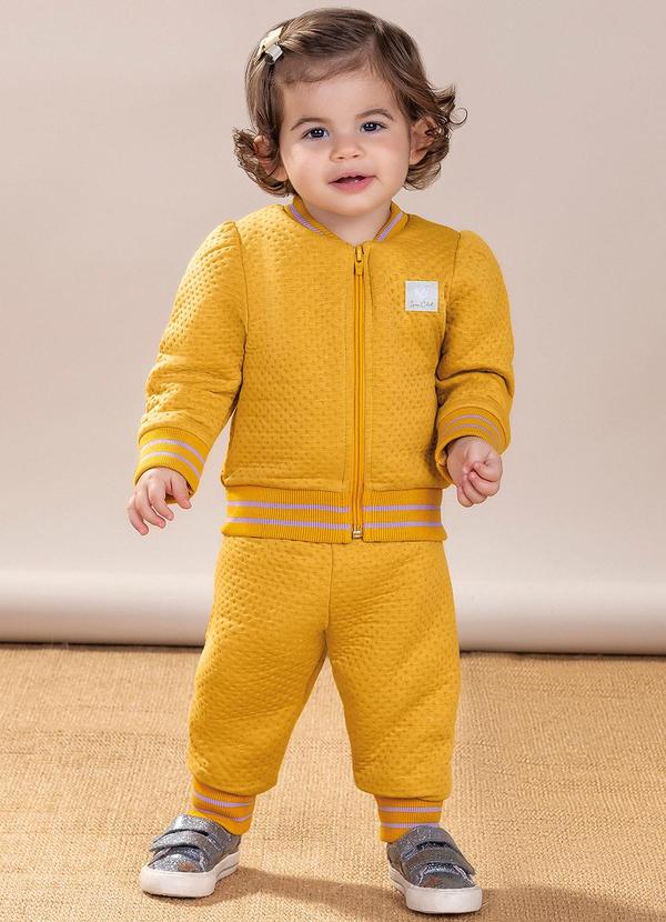 Colorittá - Conjunto Infanitl Menina Amarelo