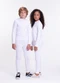 Vida Costeira - Conjunto Infantil Blusa + Calça Térmica Preta - variação: Branca