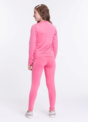 Vida Costeira - Conjunto Infantil Blusa + Calça Térmica Rosa - VIDA COSTEIRA