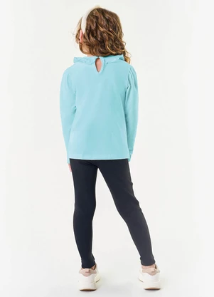 Trick Nick - Conjunto Infantil Blusa com Legging Azul - TRICK NICK