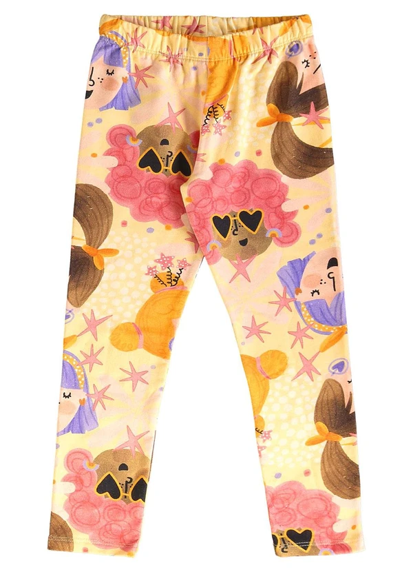 Três e Já - Conjunto Infantil Blusa e Calça Amarelo 7