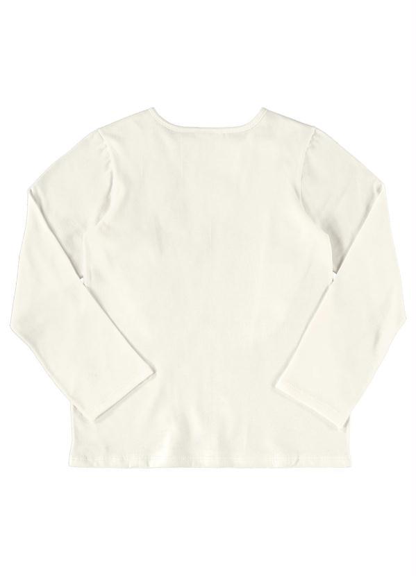 Quimby - Conjunto Infantil Blusa e Calça Legging Branco 5