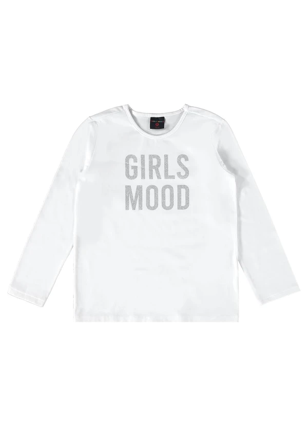 Guloseima - Conjunto Infantil Blusa e Saia Branco 3