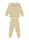 Duduka - Conjunto Infantil Parka Capuz Rosa - variação: Bege