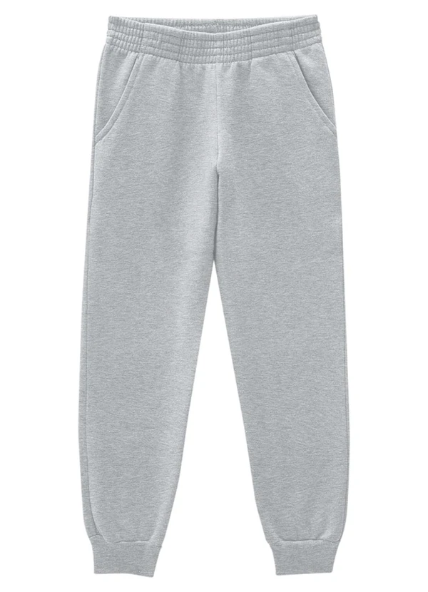 Marlan - Conjunto Infantil Blusão e Calça Moletom Cinza 3