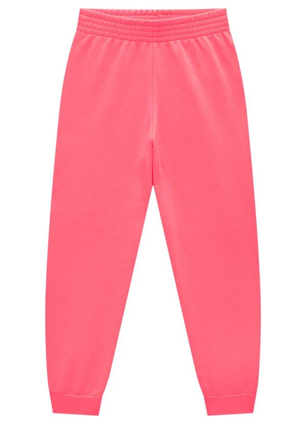 Marlan - Conjunto Infantil Blusão e Calça Moletom Rosa 3