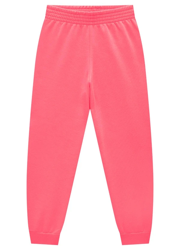 Marlan - Conjunto Infantil Blusão e Calça Moletom Rosa 3