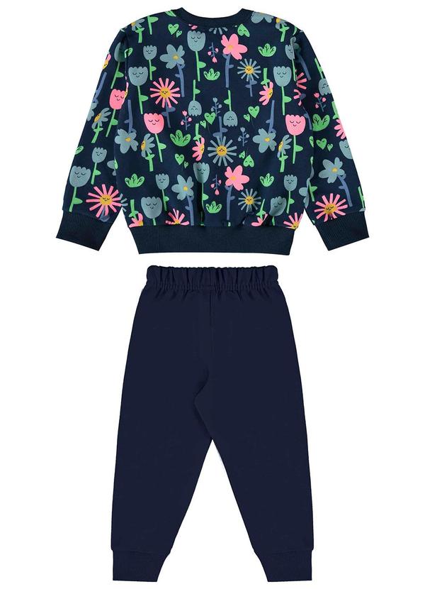 Bee Loop - Conjunto Infantil Blusão e Calça Preto 2