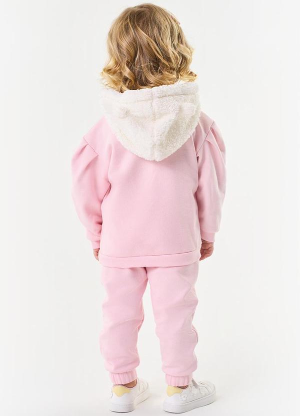 Trick Nick - Conjunto Infantil Blusão e Calça Rosa 2