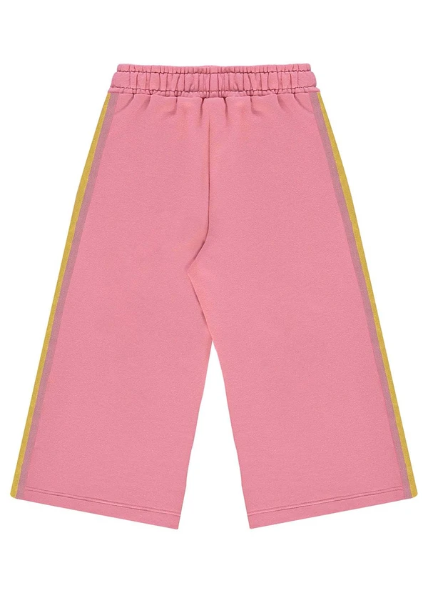 Três e Já - Conjunto Infantil Blusão e Calça Rosa 8