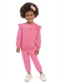Duduka - Conjunto Infantil Parka Capuz Rosa - variação: Rosa