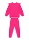 Duduka - Conjunto Infantil Parka Capuz Rosa - variação: Rosa