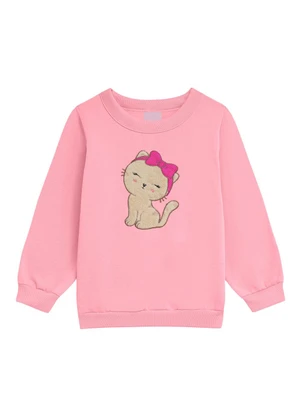 Duduka - Conjunto Infantil Blusão e Calça Rosa - DUDUKA