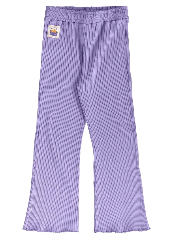 Três e Já - Conjunto Infantil Blusão e Calça Roxo 7