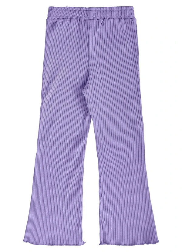 Três e Já - Conjunto Infantil Blusão e Calça Roxo 8