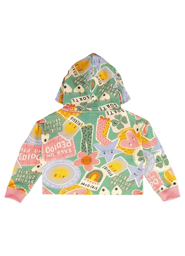 Três e Já - Conjunto Infantil Blusão e Calça Verde 6