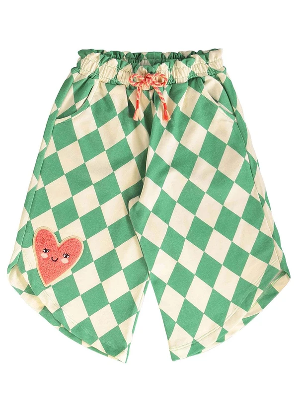 Três e Já - Conjunto Infantil Blusão e Calça Verde 7