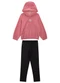 Milli e Nina - Conjunto Infantil Blusão e Legging Cirre Rosa - variação: Rosa