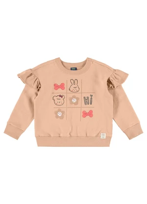 Bee Loop - Conjunto Infantil Blusão e Legging Marrom - BEE LOOP