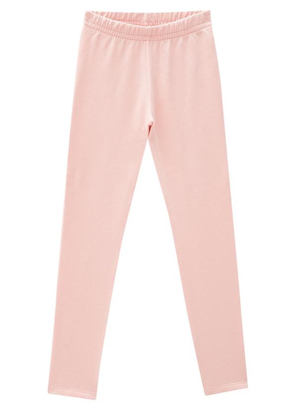 Milli e Nina - Conjunto Infantil Blusão Ursinha e Legging Rosa 3