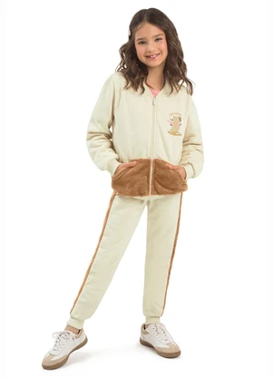 Duduka - Conjunto Infantil Capivara Bege - DUDUKA