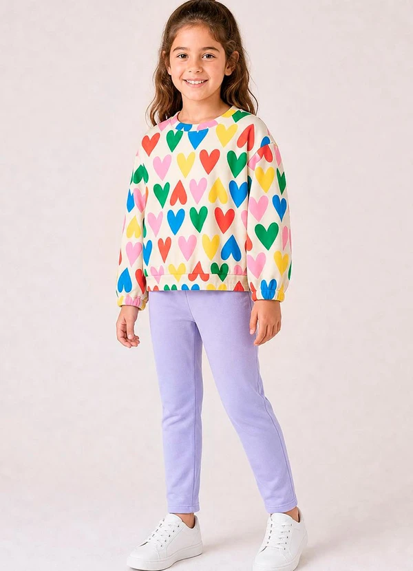 Bugbee - Conjunto Infantil Casaco e Calça Multicolorido