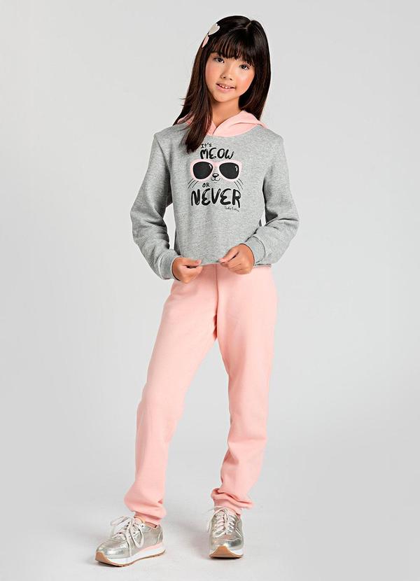 Vida Costeira - Conjunto Infantil Cat Girl Mescla