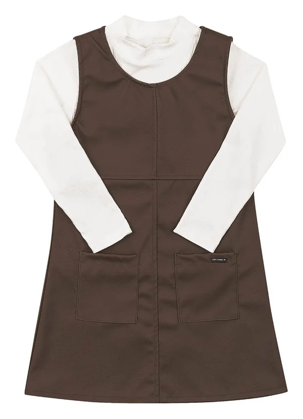 Soft Bonni - Conjunto Infantil Courino e Malha Essence Branco 3