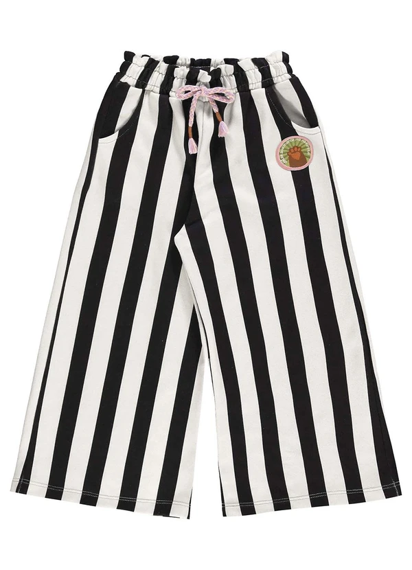 Três e Já - Conjunto Infantil Cropped e Calça Roxo 7