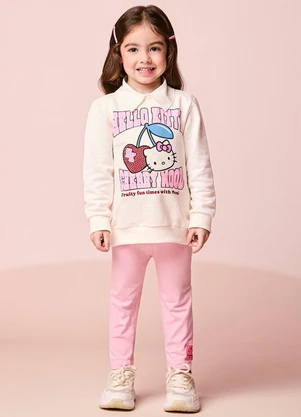 Momi - Conjunto Infantil da Hello Kitty com Strass - MOMI
