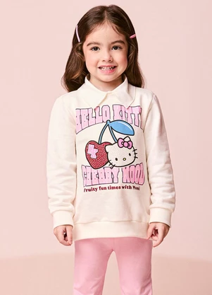 Momi - Conjunto Infantil da Hello Kitty com Strass - MOMI