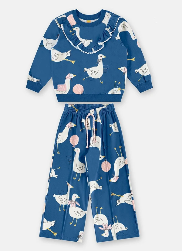 Três e Já - Conjunto Infantil Duquesa Azul 2