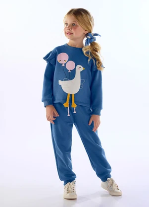 Três e Já - Conjunto Infantil Duquesa Azul - TRÊS E JÁ