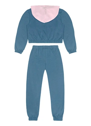 Guloseima - Conjunto Infantil em Molecotton Azul - GULOSEIMA