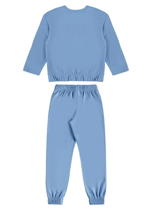Guloseima - Conjunto Infantil em Molecotton Azul - GULOSEIMA