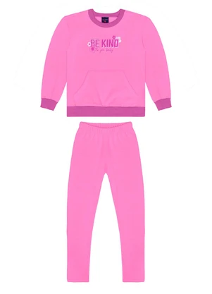 Guloseima - Conjunto Infantil em Molecotton Roxo - GULOSEIMA