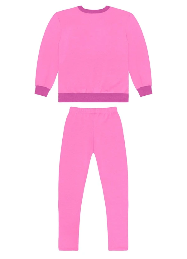 Guloseima - Conjunto Infantil em Molecotton Roxo 2