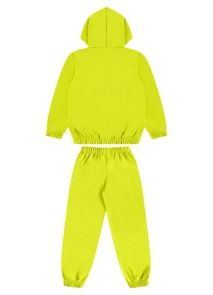 Guloseima - Conjunto Infantil em Molecotton Verde - GULOSEIMA