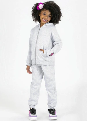 Soft Bonni - Conjunto Infantil em Moletom Cinza - SOFT BONNI