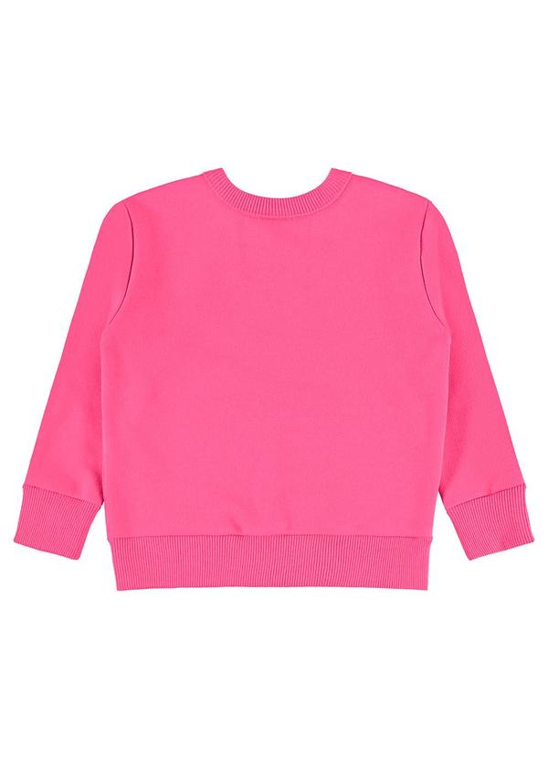Bee Loop - Conjunto Infantil em Moletom Florido Rosa 4