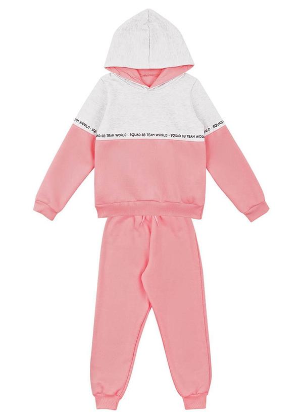 Soft Bonni - Conjunto Infantil em Moletom Rosa 3