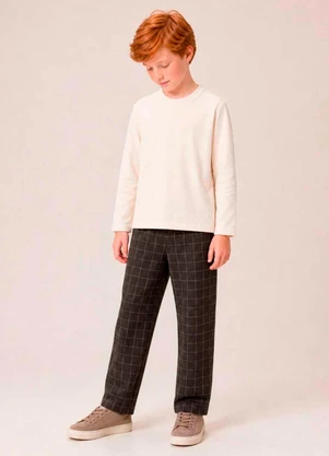Bugbee - Conjunto Infantil em PlushCinza - BUGBEE